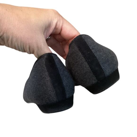 VANELi Womens Ganet Flats US 10N 10 Narrow Gray Old Money Loafer Business Work - Picture 9 of 10